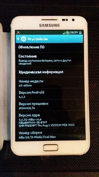 Лот: 3228533. Фото: 1. Samsung Galaxy Note Gt-N7000 Ceramic... Смартфоны