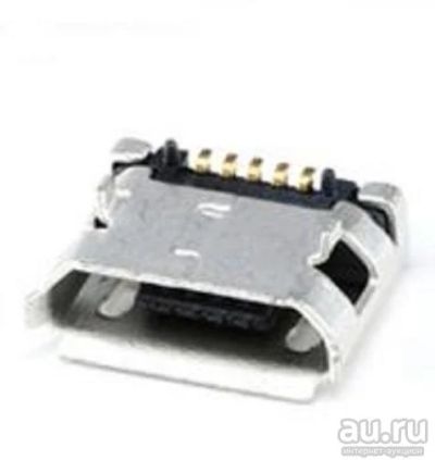 Лот: 13649222. Фото: 1. Разъём micro USB(гнездо microUSB... Разъёмы