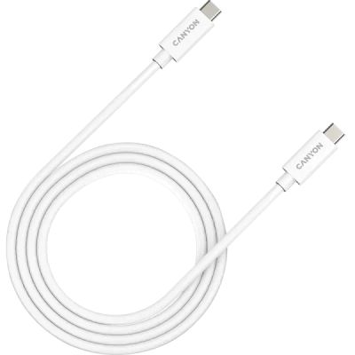 Лот: 22217748. Фото: 1. Кабель Canyon USB-C/C, 240W, 5A... Дата-кабели, переходники