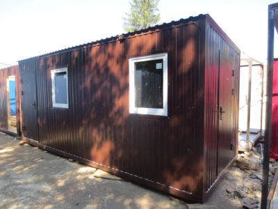 Лот: 15337030. Фото: 1. Бытовка вагончик белый с OSB отделкой... Бытовки, вагончики строительные
