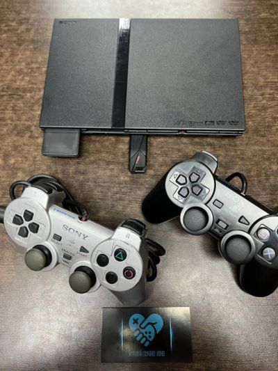 Лот: 17547271. Фото: 1. Sony Playstation 2 + Много игр... Игровые приставки, консоли