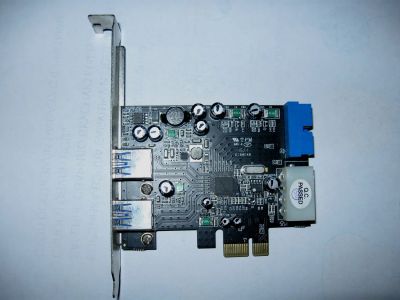 Лот: 16549625. Фото: 1. St-Lab PCIe USB 3.0 4-Port (2... Платы расширения, контроллеры, доп. порты