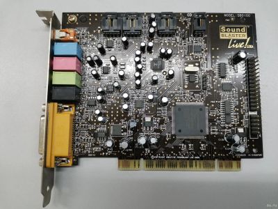 Лот: 17000483. Фото: 1. Звуковая карта Creative SoundBlaster... Звуковые карты