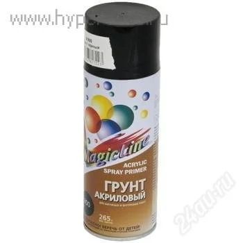 Лот: 1201094. Фото: 1. Лак глянцевый Magic Line в баллончике... Краски, лаки, растворитель