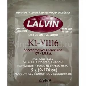 Лот: 19314793. Фото: 1. Винные дрожжи Lalvin K1-V1116... Ингредиенты для приготовления напитков
