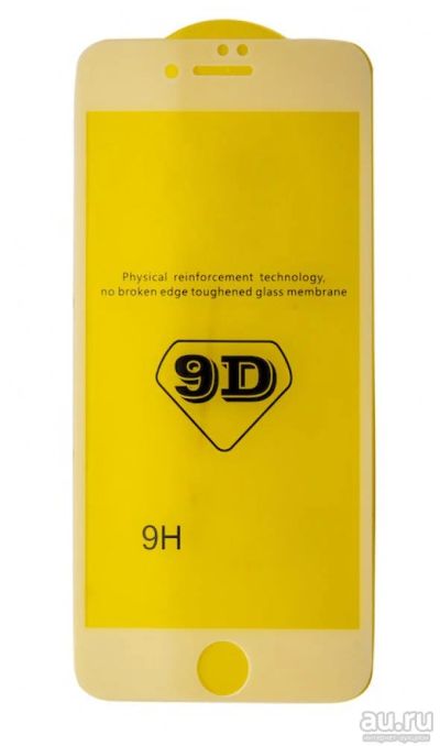 Лот: 16270752. Фото: 1. Защитное стекло прочное 9D iphone... Дисплеи, дисплейные модули, тачскрины