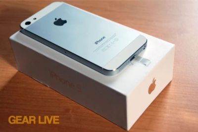 Лот: 3564813. Фото: 1. Apple iphone 5 16 gb white (белый... Смартфоны