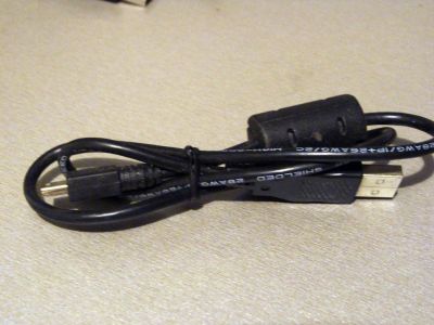 Лот: 16021879. Фото: 1. Кабель USB-miniUSB с фильтром. Шлейфы, кабели, переходники