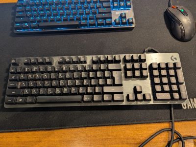 Лот: 25820537. Фото: 1. Клавиатура Logitech G413 Carbon. Клавиатуры и мыши