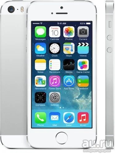 Лот: 8066119. Фото: 1. Apple iPhone 5S 32 Gb, Silver... Смартфоны