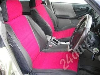 Лот: 273693. Фото: 1. чехлы на Subaru Forester. Детали тюнинга
