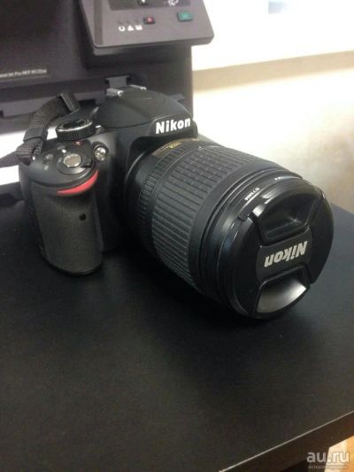 Лот: 8037672. Фото: 1. Nikon D3200 Kit +Сумка, Обьектив... Цифровые зеркальные