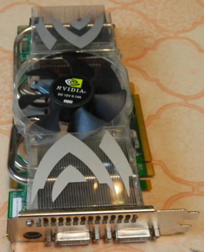 Лот: 3514998. Фото: 1. видеокарта nvidia geforce 7900gtx... Видеокарты