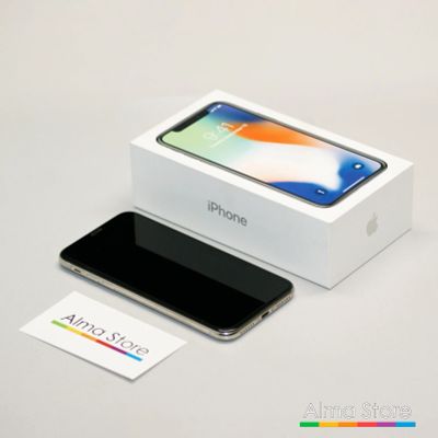 Лот: 17295152. Фото: 1. Apple iPhone X 256 ГБ Silver в... Смартфоны