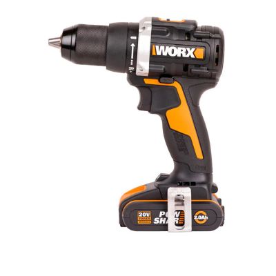 Лот: 24296565. Фото: 1. Дрель-шуруповерт WORX WX102 20V... Электроинструмент