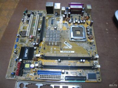 Лот: 9070961. Фото: 1. Материнская плата (ASUS P5LD2-VM... Материнские платы