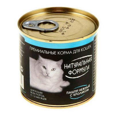 Лот: 19202795. Фото: 1. Натуральная формула Нежный паштет... Корма