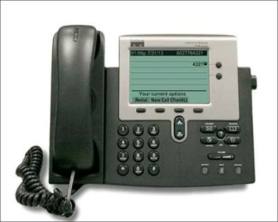 Лот: 17229248. Фото: 1. ip-телефон cisco cp-7940g. Проводные телефоны