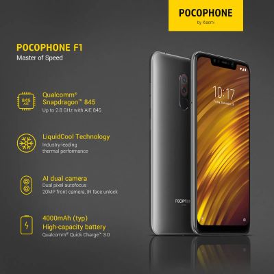 Лот: 19679854. Фото: 1. Смартфон Xiaomi Pocophone F1 64gb. Смартфоны