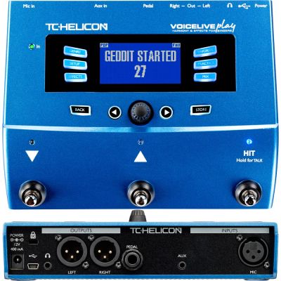 Лот: 7759251. Фото: 1. TC Helicon Voicelive Play напольный... Микшеры, предусилители, микрофонные эффекты