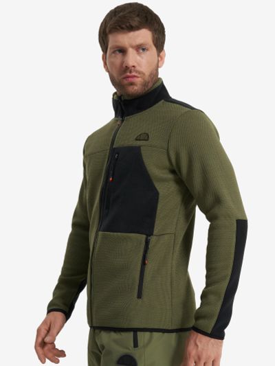 Лот: 24072962. Фото: 1. Толстовка мужская Ellesse, Зеленый. Легкие куртки, толстовки