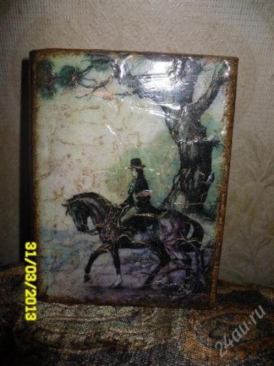 Лот: 2690450. Фото: 1. Шкатулка - книга 8*11 см. Аксессуары