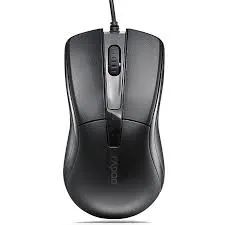 Лот: 19917842. Фото: 1. Проводная мышь Rapoo N1162 Black... Клавиатуры и мыши
