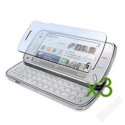 Лот: 1074992. Фото: 1. Защитная пленка Nokia N97. Защитные стёкла, защитные плёнки