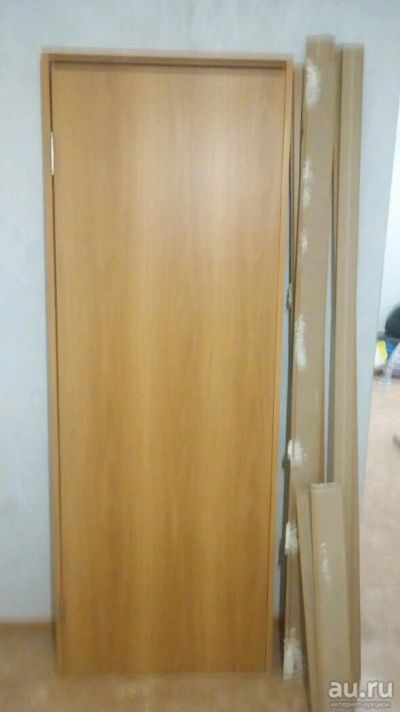 Лот: 10837252. Фото: 1. Дверь на проем 800мм, с наличниками... Двери межкомнатные