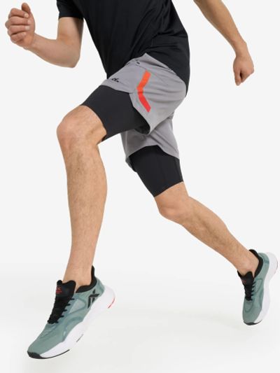 Лот: 25266933. Фото: 1. Шорты мужские Athlex, Серый. Шорты