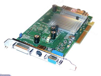 Лот: 3265521. Фото: 1. radeon 9600 128mb. Видеокарты