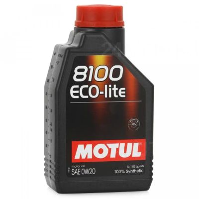 Лот: 8553138. Фото: 1. MOTUL 8100 ECO-LITE 0W20 100... Масла, жидкости