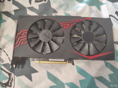 Лот: 17638396. Фото: 1. Видеокарта asus rx570 4gb. Видеокарты