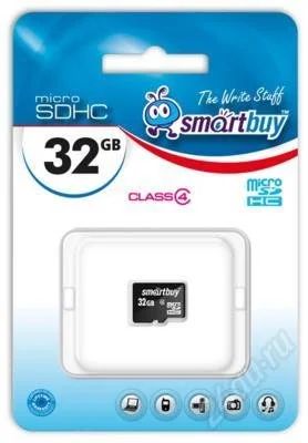 Лот: 4011783. Фото: 1. Новая карта памяти MicroSd 32Gb... Карты памяти