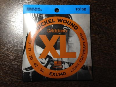 Лот: 6564624. Фото: 1. Струны D adario EXL 140. 10-52... Аксессуары, комплектующие