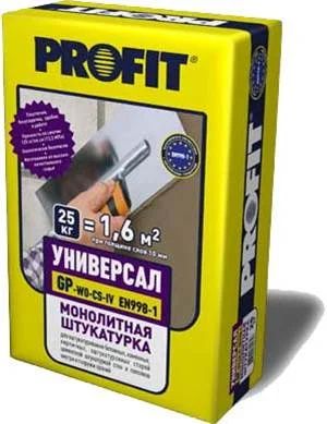 Лот: 4431522. Фото: 1. Монолитная штукатурка Универсал. Смеси, шпатлевки, цемент