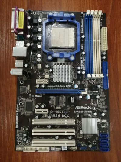 Лот: 14776806. Фото: 1. ASRock M3A UCC. Материнские платы