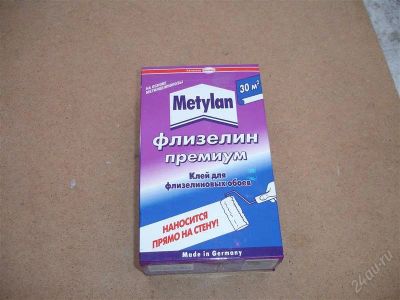 Лот: 2278429. Фото: 1. клей для флизелиновых обоев Metylan. Клеи, герметики, пена монтажная, клейкие ленты