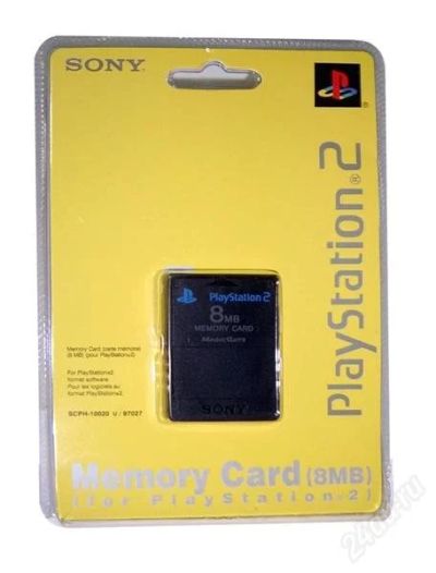 Лот: 2028122. Фото: 1. Карта памяти 8 Mb для PlayStation... Аксессуары для игровых приставок, консолей, геймпады