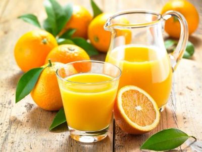 Лот: 16877181. Фото: 1. Сок свежевыжатый из апельсинов. Напитки