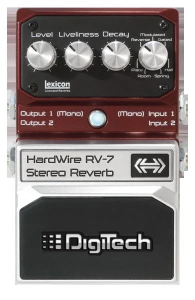 Лот: 10880768. Фото: 1. Digitech RV-7 Stereo Reverb. Гитарные эффекты и комбоусилители