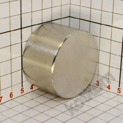 Лот: 15851906. Фото: 1. Неодимовый магнит 50х30. N-45. Магниты