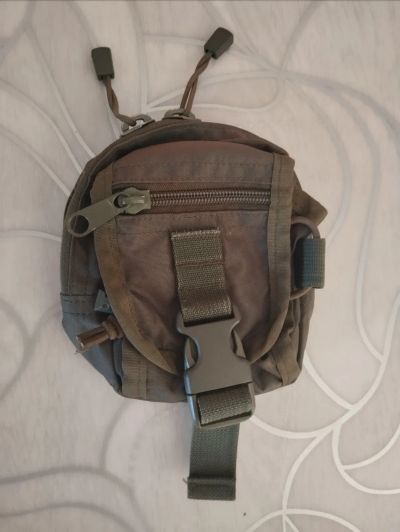 Лот: 25587104. Фото: 1. Подсумок зип molle ССО олива. Снаряжение, маскировка