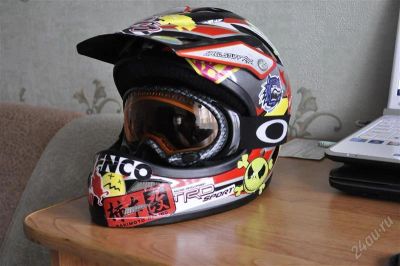 Лот: 1908240. Фото: 1. Шлем fullface motocross/downhill. Аксессуары