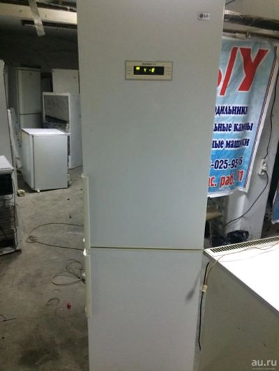 Лот: 9153859. Фото: 1. Большой холодильник lg на гарантии... Холодильники, морозильные камеры