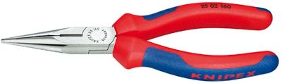 Лот: 8595078. Фото: 1. Тонкогубцы 160 мм Knipex KN-2502160... Ручной инструмент