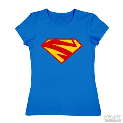 Лот: 12781614. Фото: 1. Женская футболка хлопок "Supergirl... Футболки, топы и майки