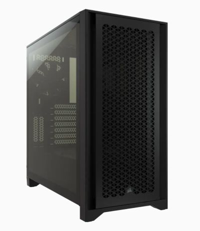 Лот: 18757491. Фото: 1. Корпус Corsair 4000D Airflow Black... Корпуса, блоки питания