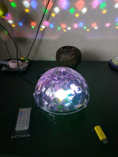 Лот: 13724786. Фото: 1. LED диско шар. Гирлянды, шарики, новогодние аксессуары