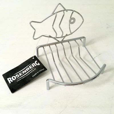 Лот: 6682400. Фото: 1. 🚰 Мыльница Rosenberg стальная... Аксессуары для ванной